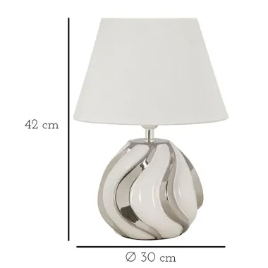 LAMPA STOŁOWA SHINEY 30X42 cm